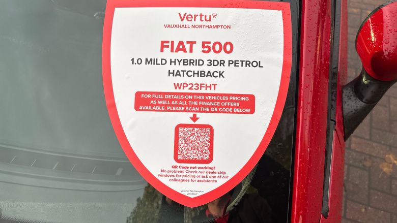 Fiat 500 1.0 Mild Hybrid 3dr Petrol Hatchback